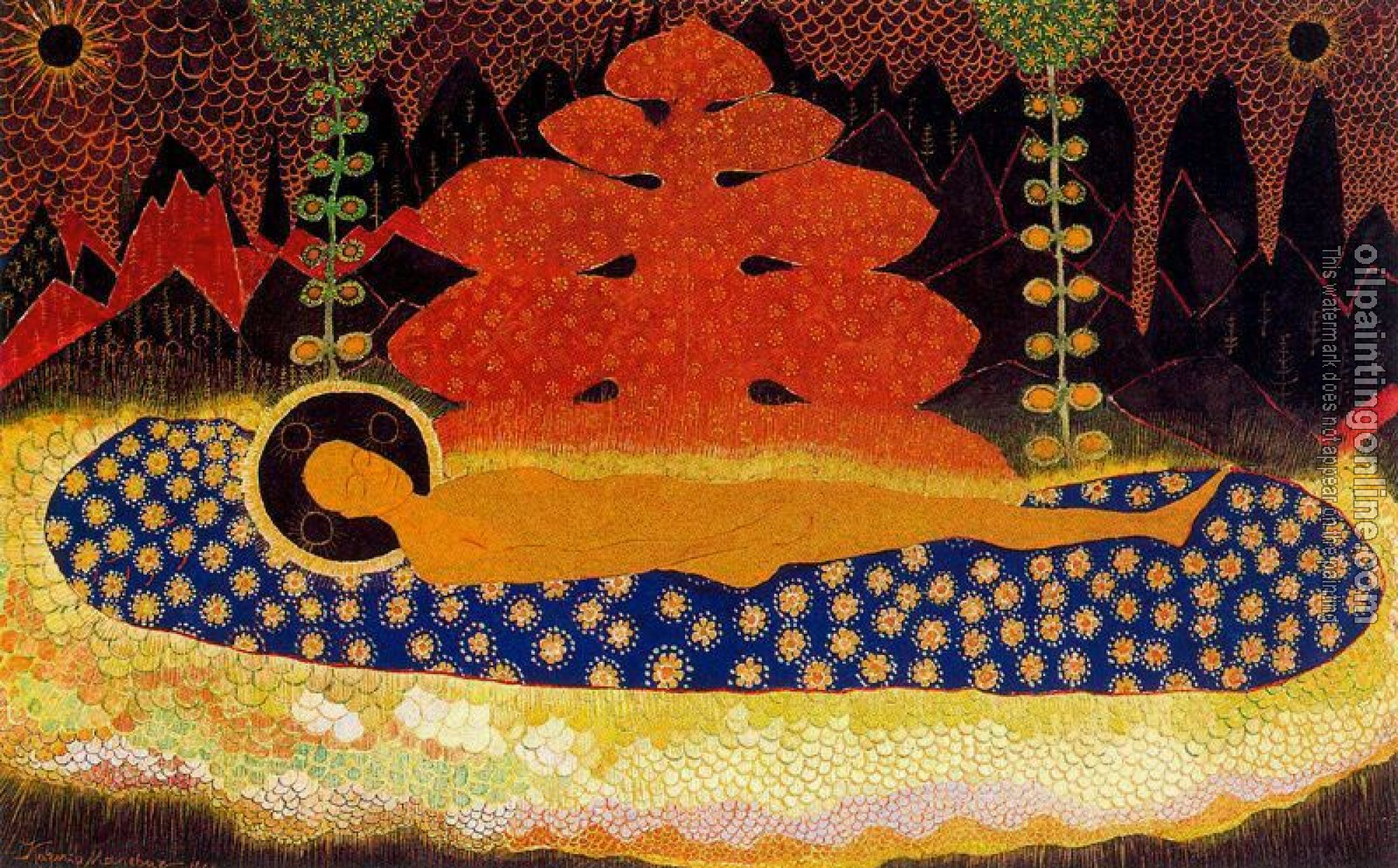Kazimir Malevich - Epitaphios (The Shroud of Christ)